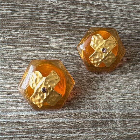 Vintage style earrings N469 - Picture 2 of 4